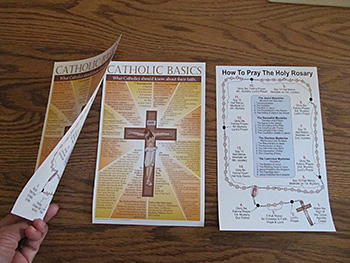 Catholic Basics Half Size Handout - English Version