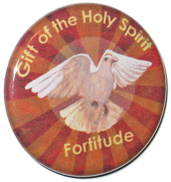 12 Gifts of the Holy Spirit Buttons